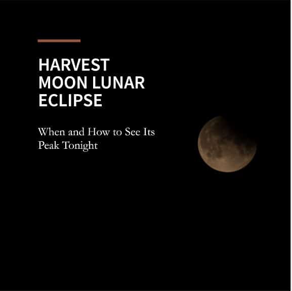 September Harvest Moon & Partial Lunar Eclipse: Here’s When and How to See Its Peak in Florida